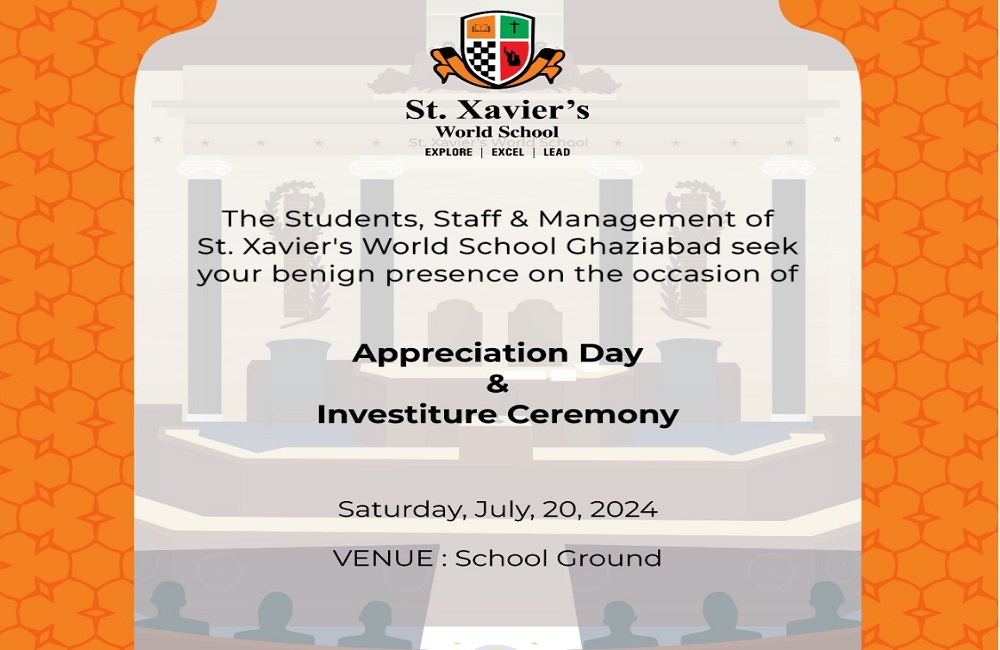 St. Xavier’s World School Ghaziabad Event